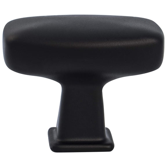 Subtle Surge Matte Black Knob Box of 10