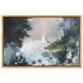 thumbnail image 1 of Subtle Verdure II Canvas Print Abstract Decor by Art Remedy, Gold Frame, 36 x 24, 1 of 6
