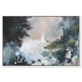 thumbnail image 1 of Subtle Verdure II Canvas Print Abstract Decor by Art Remedy, White Frame, 15 x 10, 1 of 6