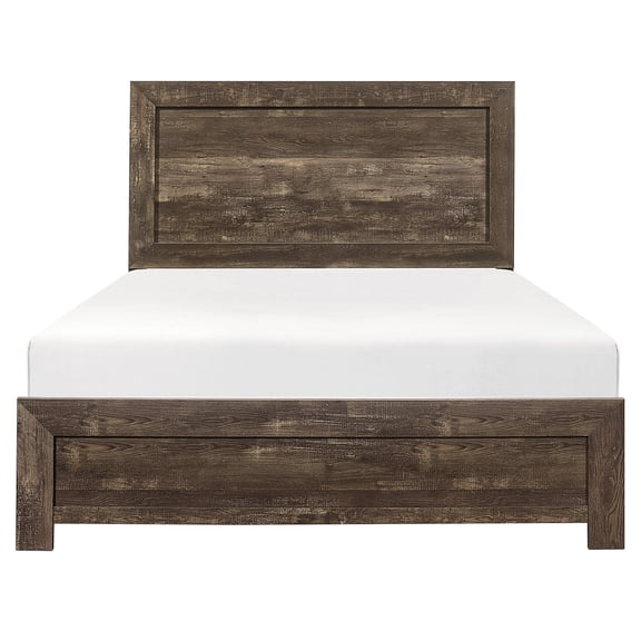 Subtle design details | Queen size wooden bed for a comfortable bedroom