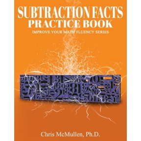 Pre-Owned Subtraction Facts Practice Book: Improve Your Math Fluency Series: Volume 3 Paperback