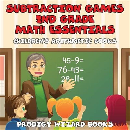 Subtraction Games 2nd Grade Math Essentials Children's Arithmetic Books