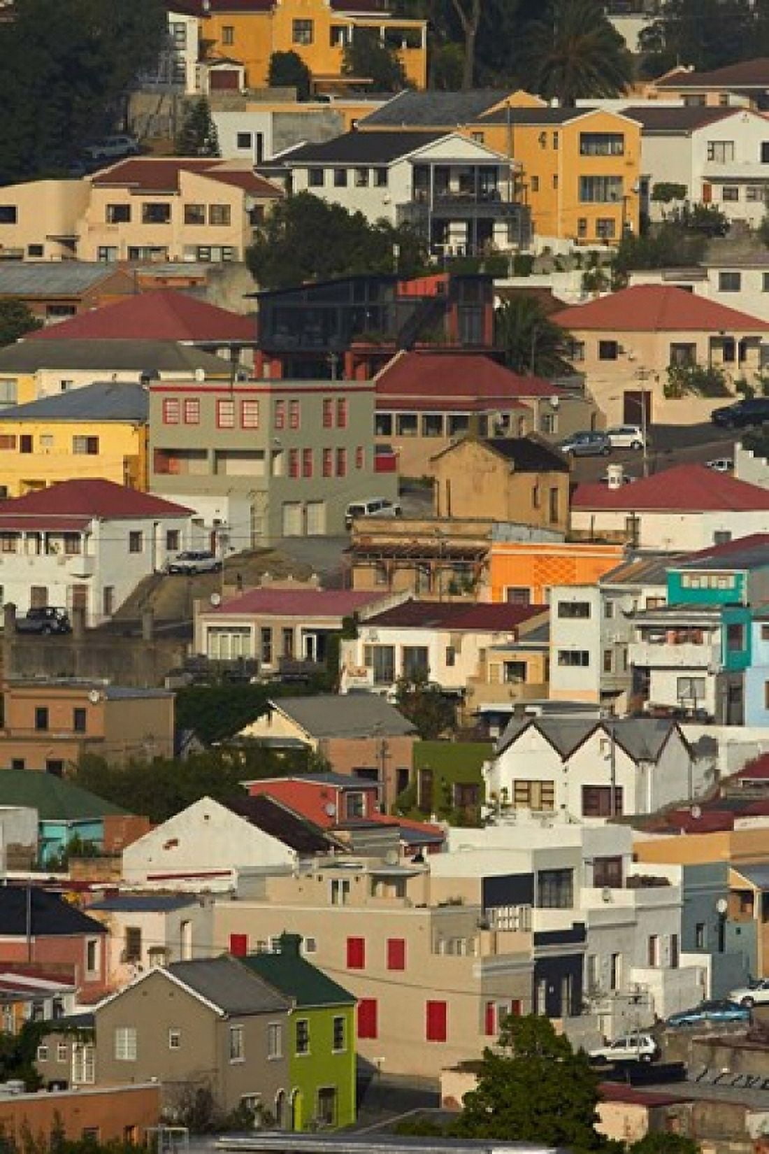 Suburb of Bo-Kaap Cape Town South Africa Canvas Art - David Wall DanitaDelimont (24 x 35)