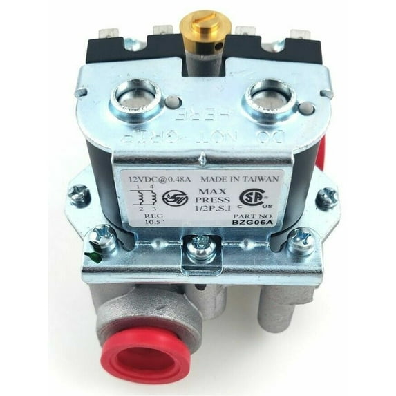 Suburban 161122 RV Camper Furnace Replacement Parts Gas Valve SF Series