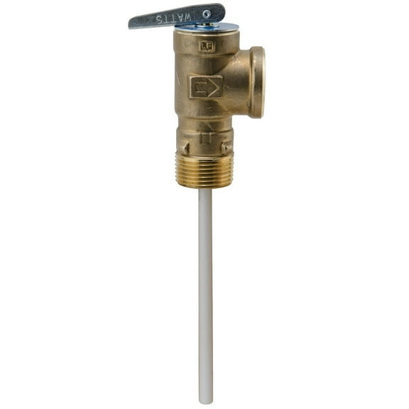 Suburban 161230, Silver Brass 3/4" Pressure Relief Valve