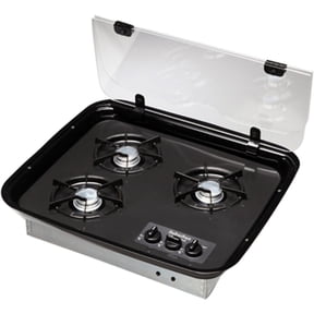 Suburban 2990A Flush Mount Glass Cover for 3-Burner Drop-In RV Cooktop