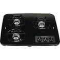 thumbnail image 1 of suburban 2938abk 3-burner black cooktop, 1 of 2