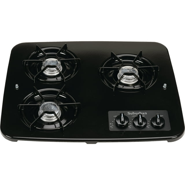 Suburban 3Burner DropIn RV Cooktop