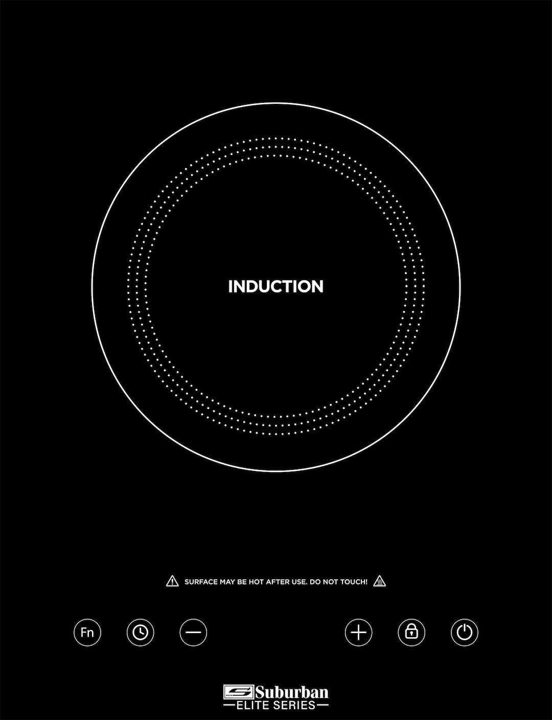 Suburban 3308A Induction Cooktop Single