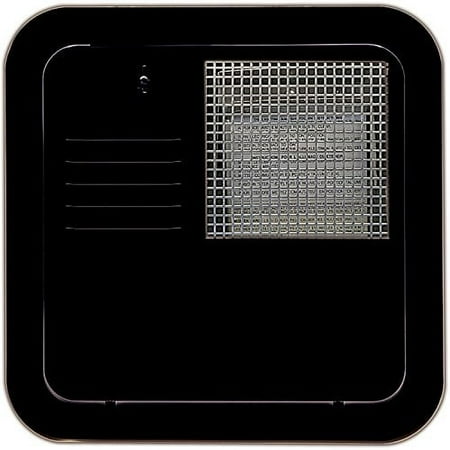 Suburban 6255AEB Water Heater Access Door, Black - 4 & 6 Gallon
