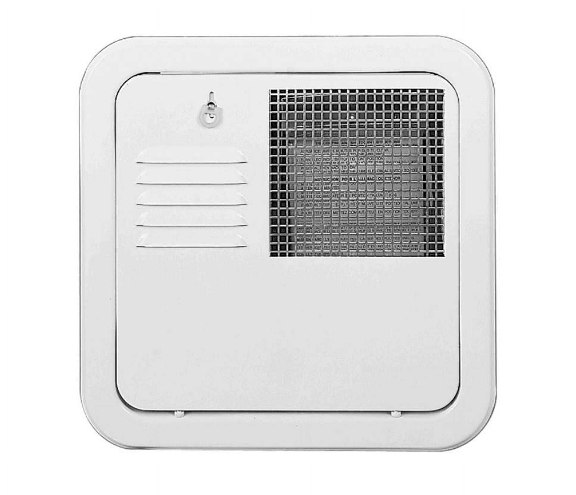 Suburban 6279APW SAW6 Advantage Water Heater Door - Polar White