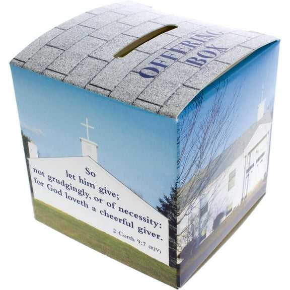 Suburban Church Offering Donation Box Bank Pkg of 50