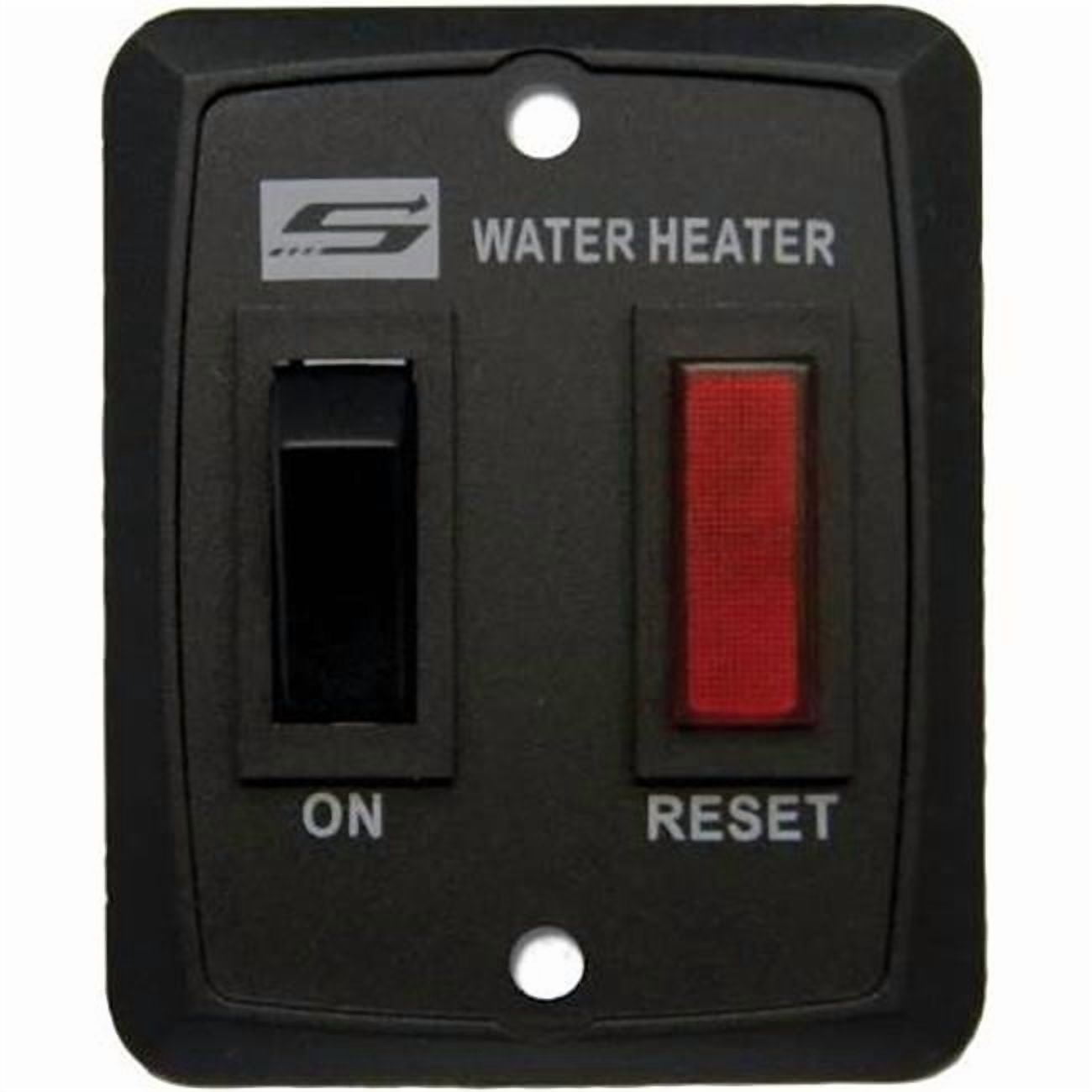 Suburban Manufacturing 234229 Switch & Light Assembly for Water Heaters - Black