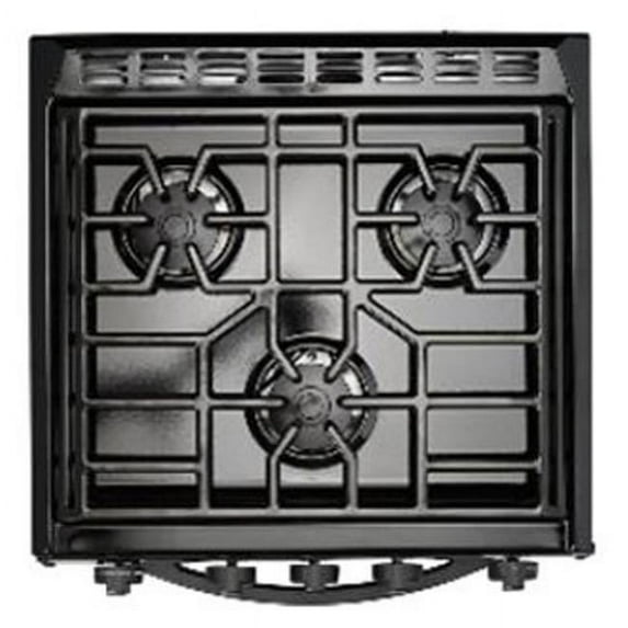 Suburban SCNB1B1XEX 3 Burners Slide-In RV Cooktop, Black, 20-5/8 Inch Width