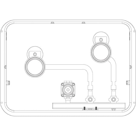 Suburban Mfg 3071A Cooktop Bottom Box APPLIANCE COMPONENTS RV