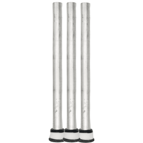 Oneness 369 Suburban RV Water Heater Anode Rod, 9.25″ x 3/4″ NPT, Magnesium, 3-Pack