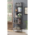 thumbnail image 1 of Suburban Sophistication 5 Tier Ladder Bookcase, Functional and Stylish, Versatile Storage Solution, 1 of 7