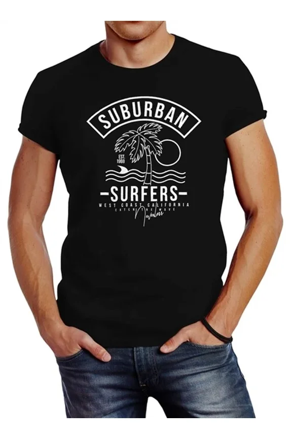 Suburban Surfers West Coast California Holiday Sea Wave Riding Tshirt Unisex S-5XL Hot Trending Shirt, Vintage Birthday Gift