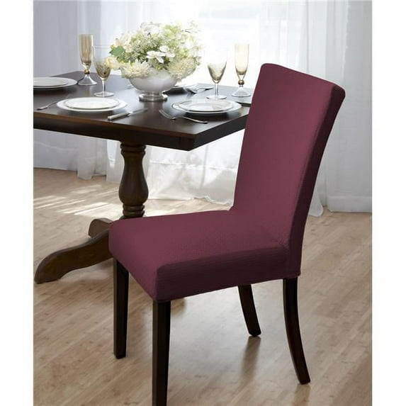 Subway Dining Room Slipcover Burgundy