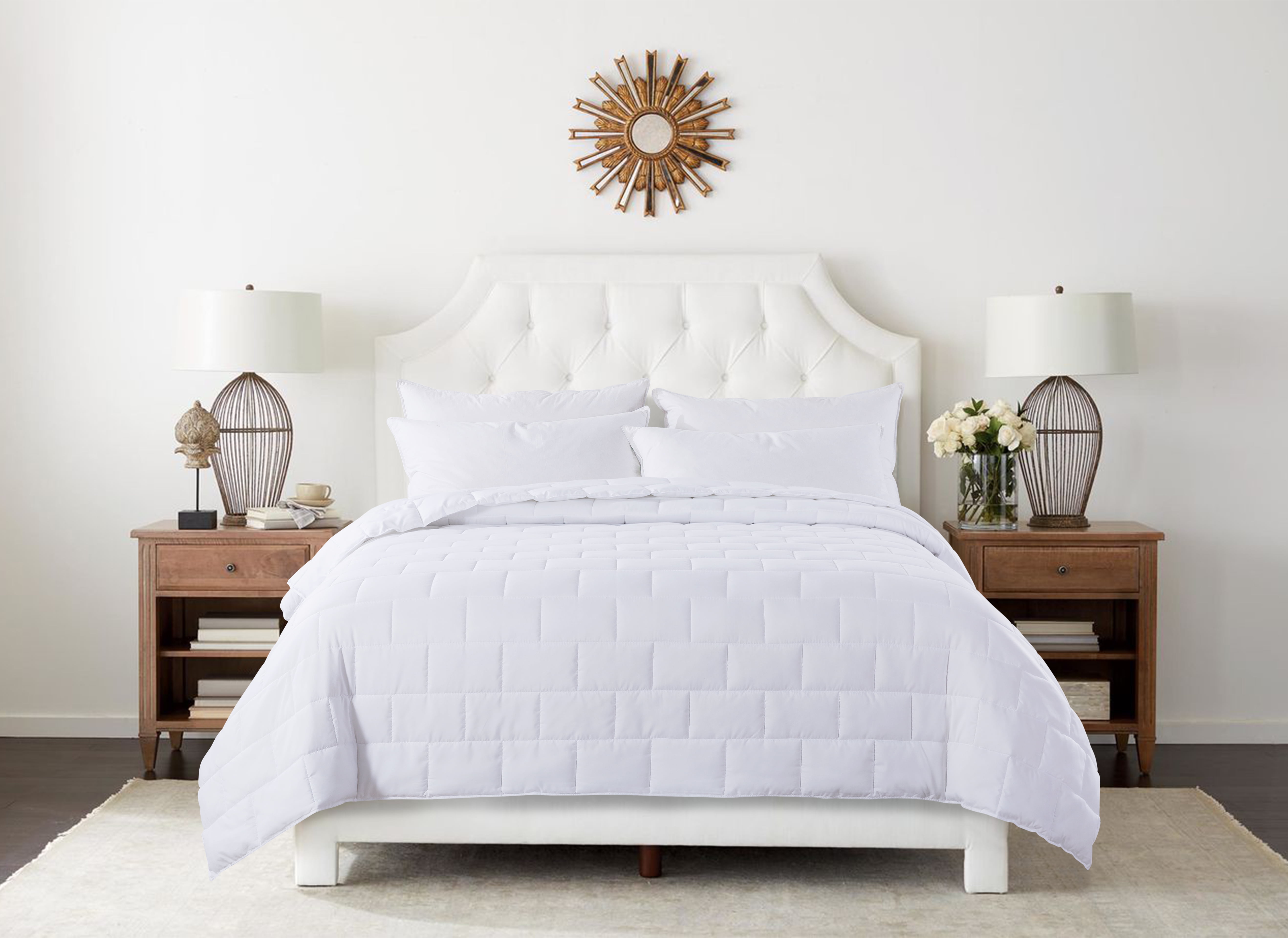 Subway Down Alternative Blanket - White - Full/Queen