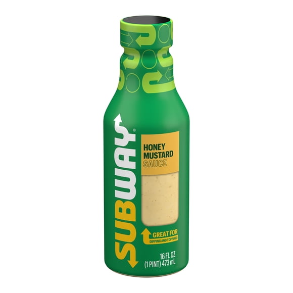 Subway Honey Mustard Sauce, 16 fl. oz., Creamy Dipping Sauce and Spread