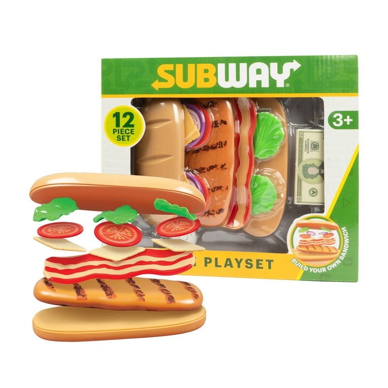 World Tech Toys, Subway Sandwich Playset, 12 Piece Set - Walmart.com