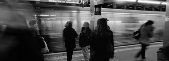 Subway Station NYC New York City New York State USA Canvas Art - Panoramic Images (36 x 13)