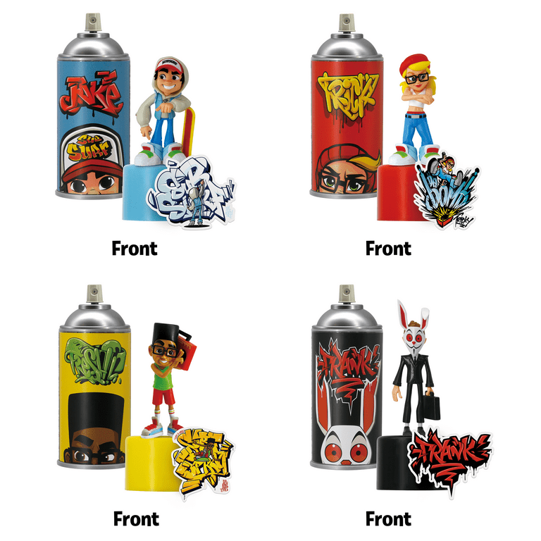 Subway Surfers - Sub Surf Spray Crew - Each Sold Separately Vinyl Figure  (4)