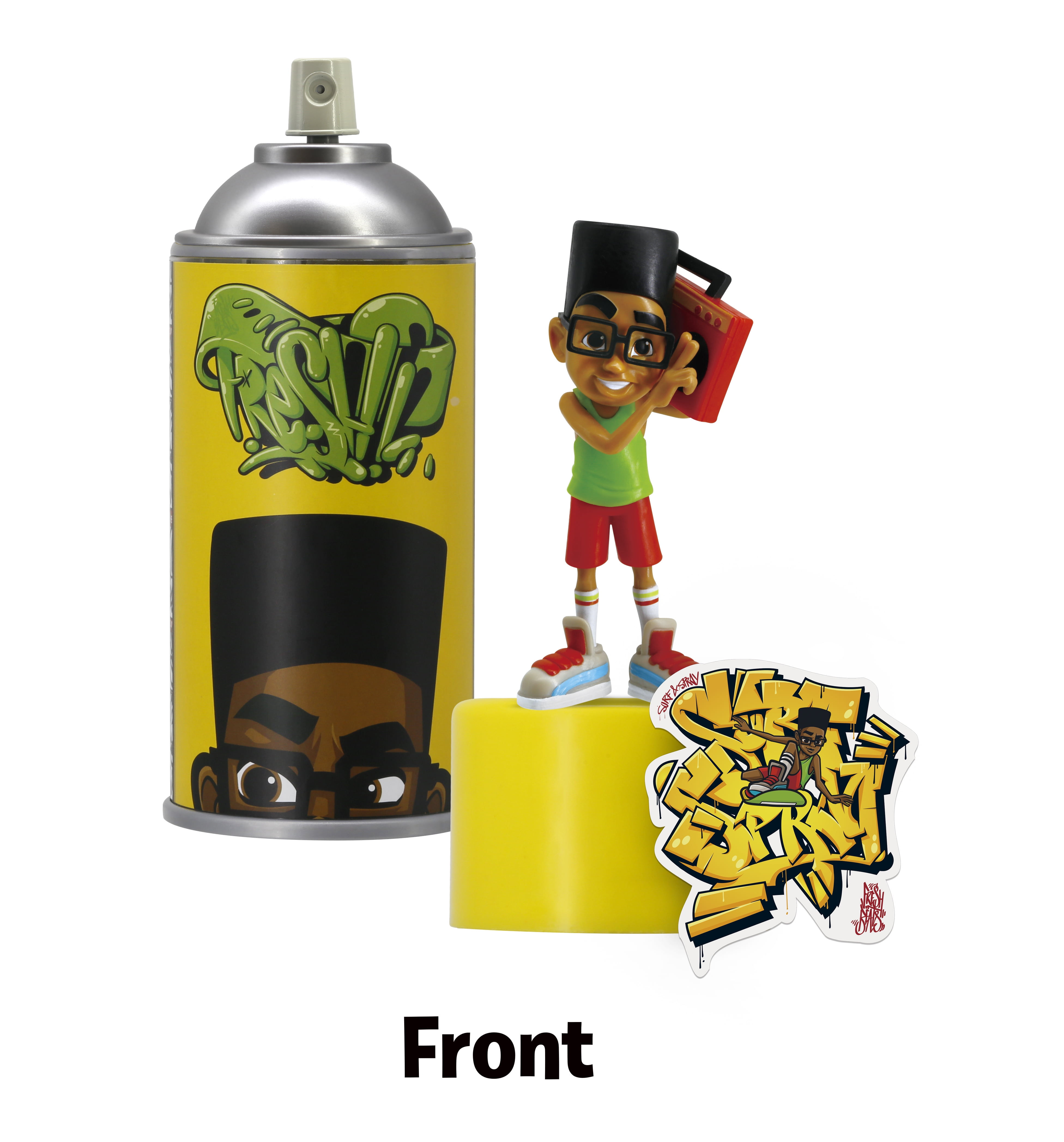 Subway Surfers Sub Surf Spray Crew Fresh Vinyl Figure (4)