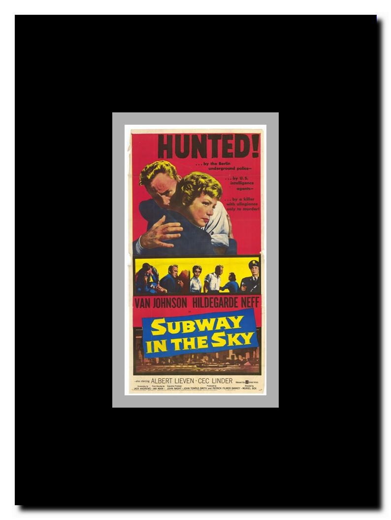 Subway in the Sky Framed Movie Poster