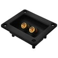 thumbnail image 1 of Subwoofer Box Speaker Terminal Cup 2 Way Binding Post Speaker Box Wire Connector Audio Terminal Cup for Stereo Speaker Easy Installation, 1 of 8