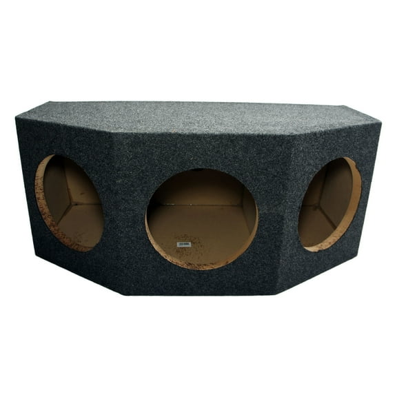 Subwoofer Box Stereo Enclosure Loudspeaker Cabinets, 41.1 lbs
