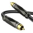 Subwoofer Extension Cable, 16.5ft Male to Female Subwoofer Cable, RCA