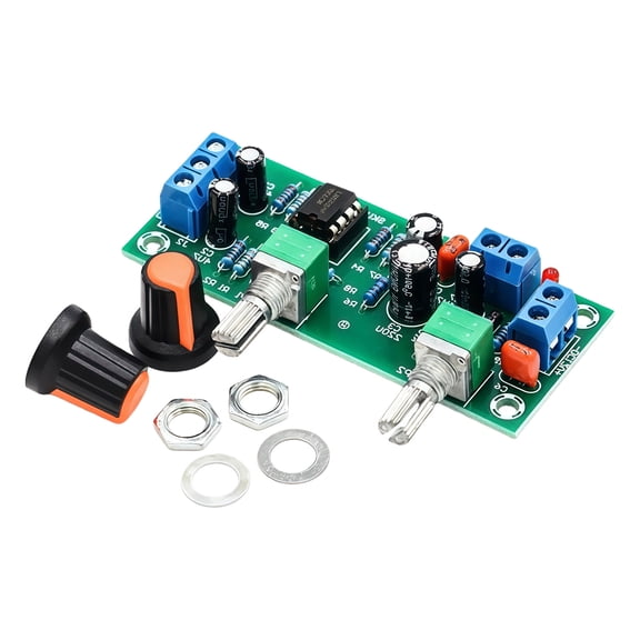 Subwoofer Preamp Board For Bass Amplification with Low Interferences Clear Output Ideal For Passive Subwoofers