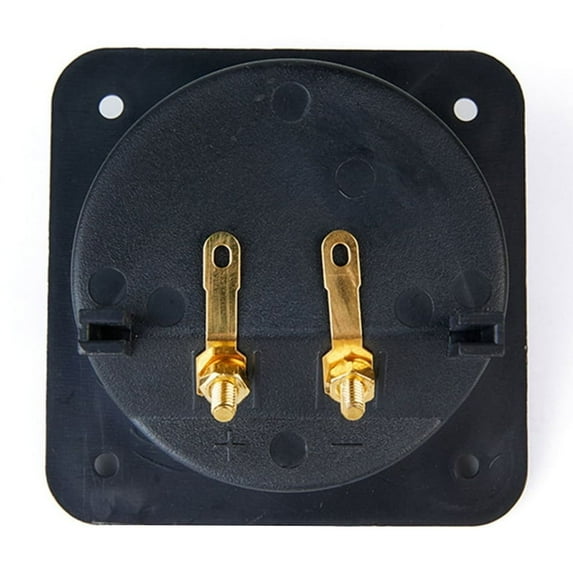 Subwoofer Terminals Box with Coppers Binding Posts for Home Theater Car Sound Setups