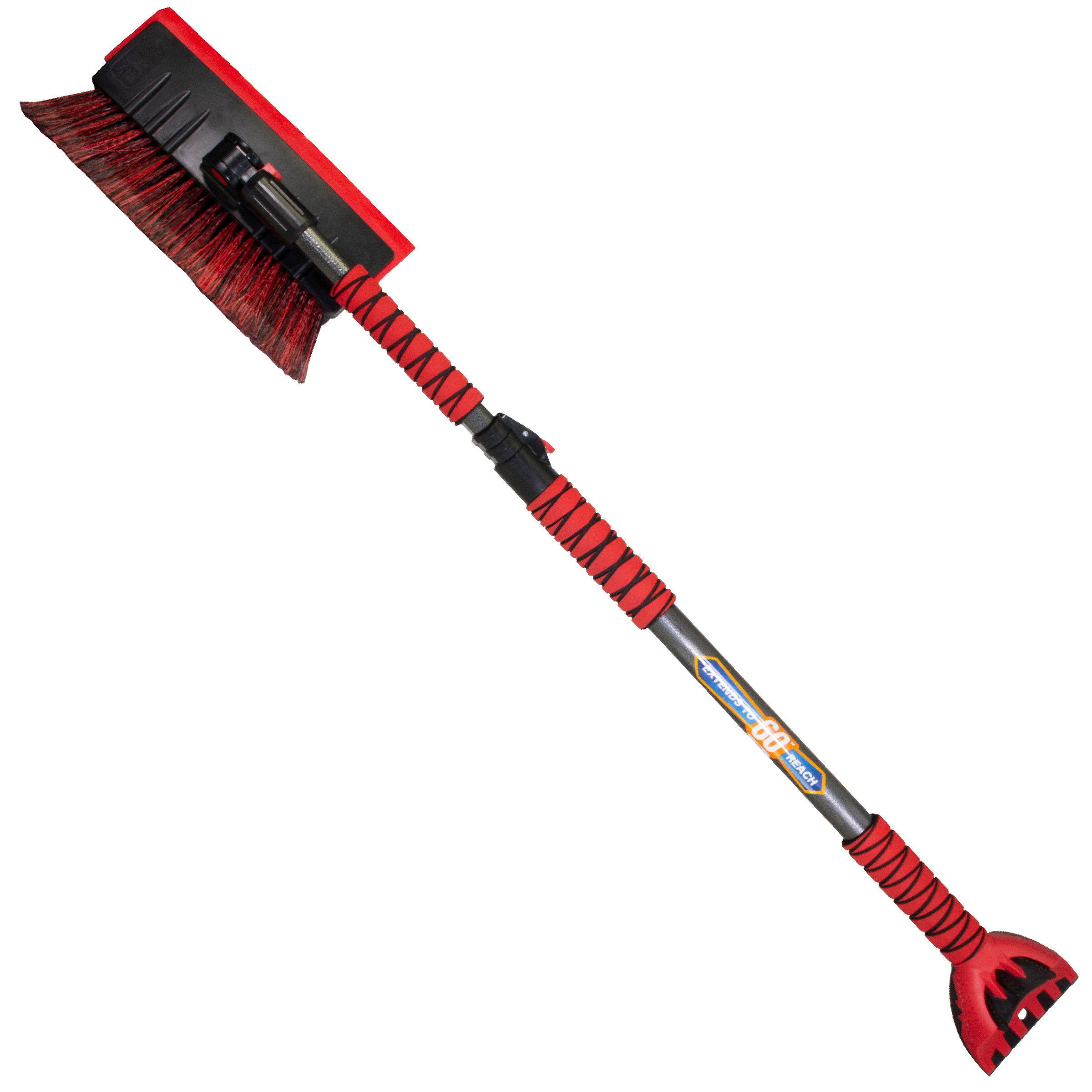 Subzero 60" Maxx Force Snowbroom with Ice Scraper, Red and Black, 1 Pack, 1220141061 - image 1 of 7