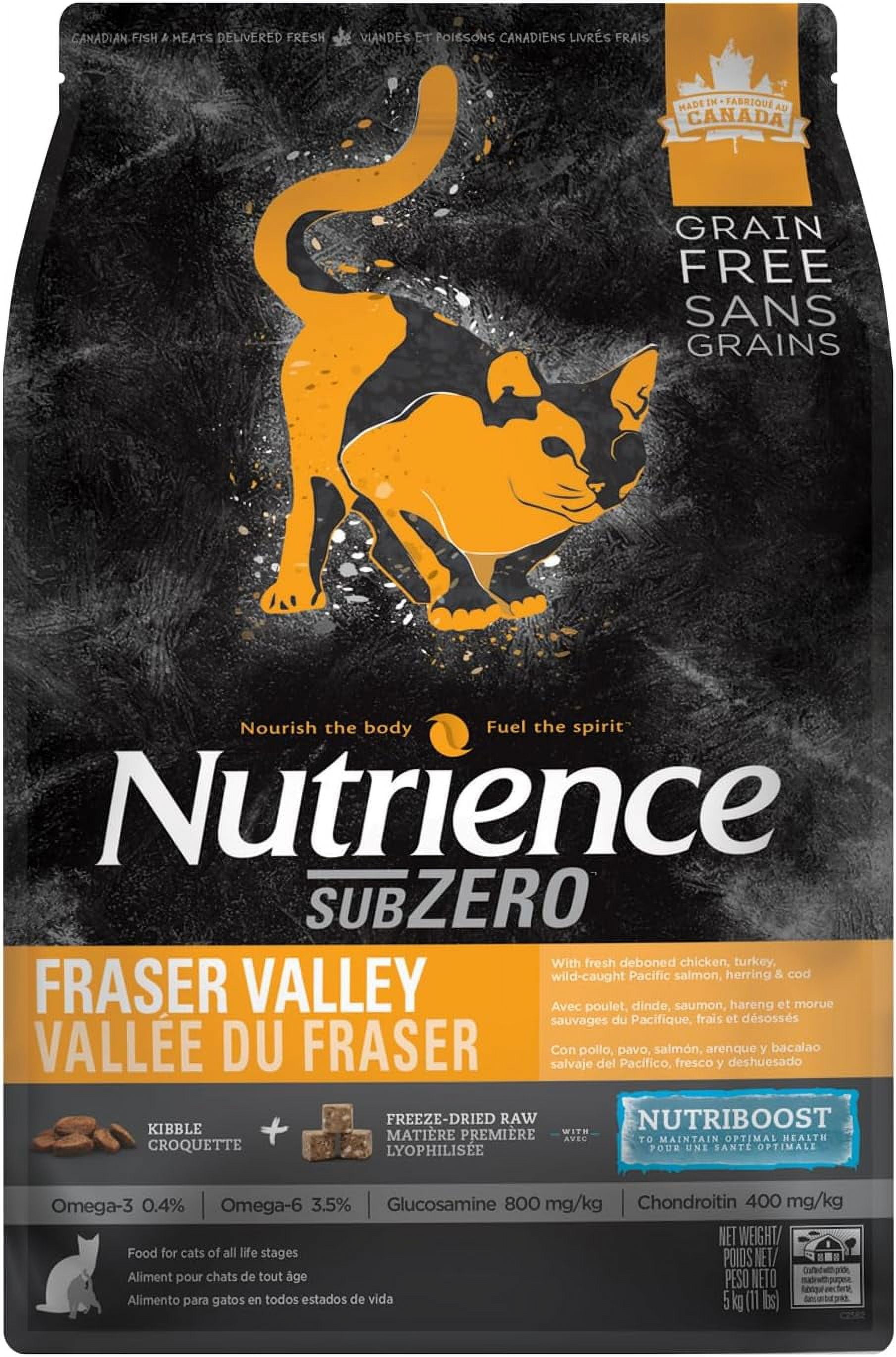 Subzero Fraser Valley Formula Dry Cat Food (11 Pounds) - Walmart.com