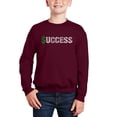 thumbnail image 1 of Success - Boy's Word Art Crewneck Sweatshirt, 1 of 3