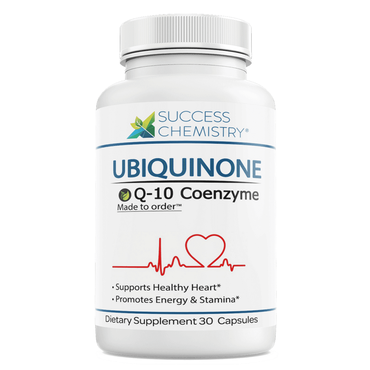 Success Chemistry CoQ10 Supplement for Heart Health with Herbal Blend - General Health & Wellness Support for Adults - 60 Count