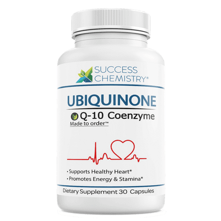 Success Chemistry CoQ10 Supplement for Heart Health with Herbal Blend - General Health & Wellness Support for Adults - 60 Count