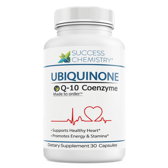 Success Chemistry CoQ10 Supplement for Heart Health with Herbal Blend - General Health & Wellness Support for Adults - 60 Count