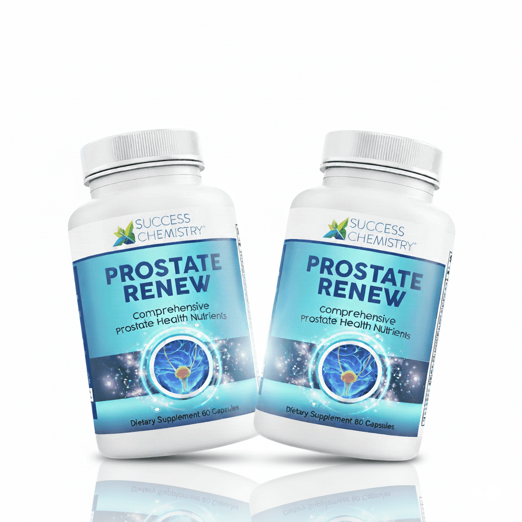 Success Chemistry Prostate Renew with Saw Palmetto Extract - General Health & Wellness Support for Men - 60 Count