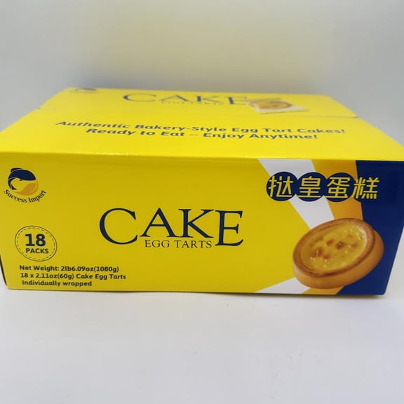 Success Import Egg Tarts Cake 1080g/(18pcs)