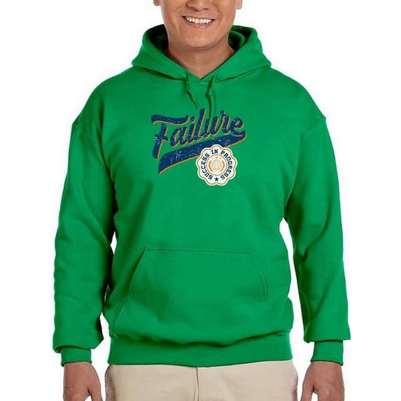 Success In Progress Hoodie Men -Image by Shutterstock, Male Medium