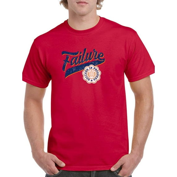 Success In Progress T-Shirt Men -Image by Shutterstock, Male Medium