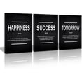 thumbnail image 1 of Success Quotes Wall Art, Motivational Entrepreneur Tomorrow Poster Inspirational Happiness Wall Hanging Picture Decor for Home Office Workplace Gift for Business Leadership Men Women Ready to, 1 of 6