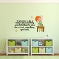 thumbnail image 1 of Success Student School Class Quote Cartoon Quotes Decors Wall Sticker Art Design Decal for Girls Boys Kids Room Bedroom Nursery Kindergarten Home Decor Stickers Wall Art Vinyl Decoration (12x20 inch), 1 of 1