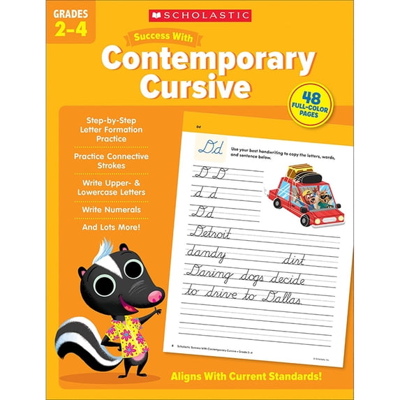 Success With Contemporary Cursive: Grades 2–4 | Bundle of 5 Each