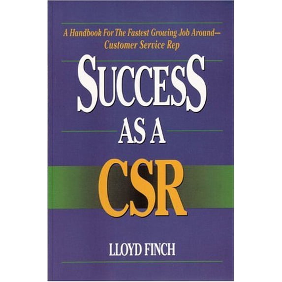 Pre-Owned Success As a Csr 9781560524502 Used
