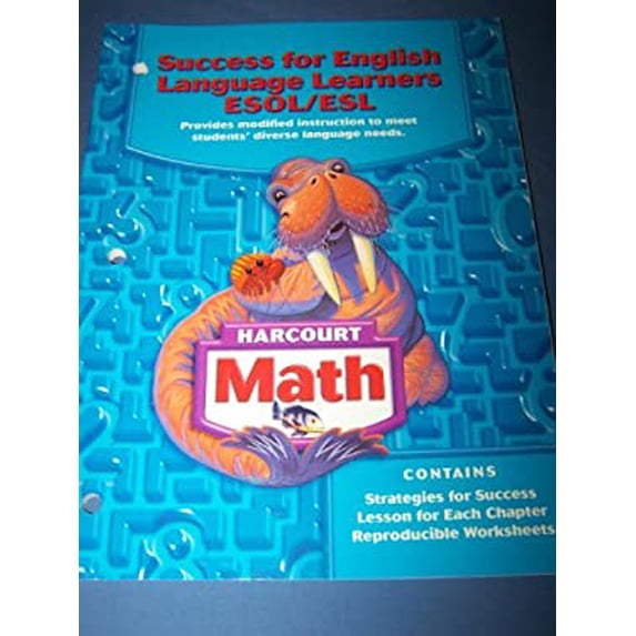 Pre-Owned Success for Ell : Harcourt Math 9780153365454 Used